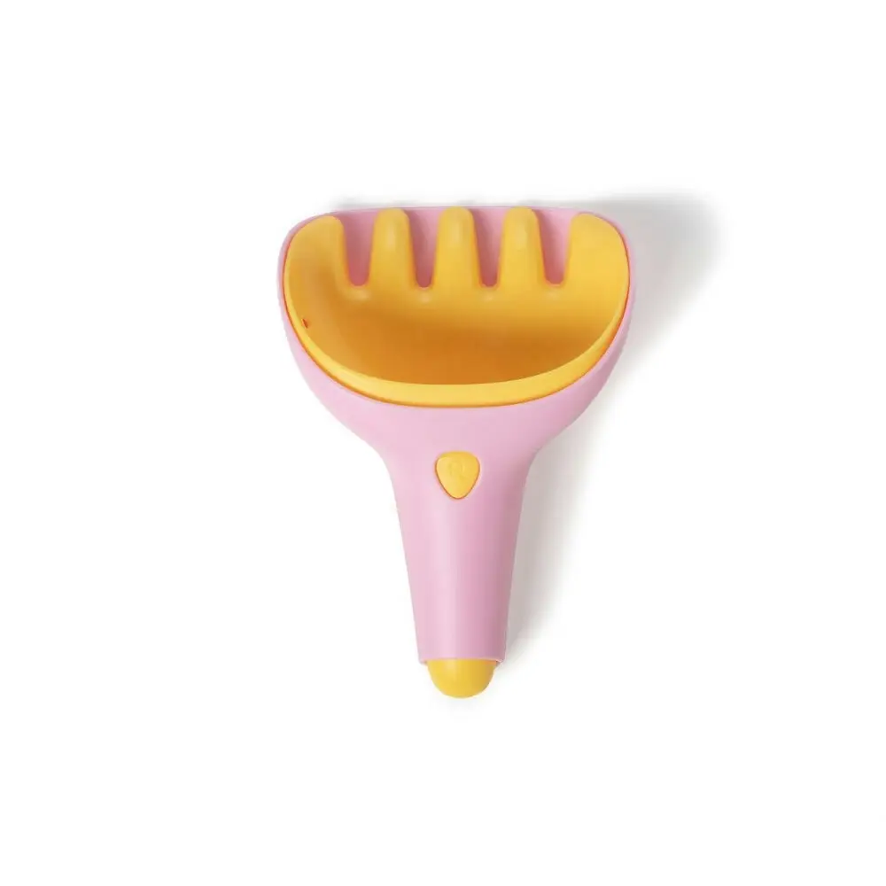 Quut Raki Kids/Childrens Gardening Rake + Scoop Toy - Banana Pink 10m+