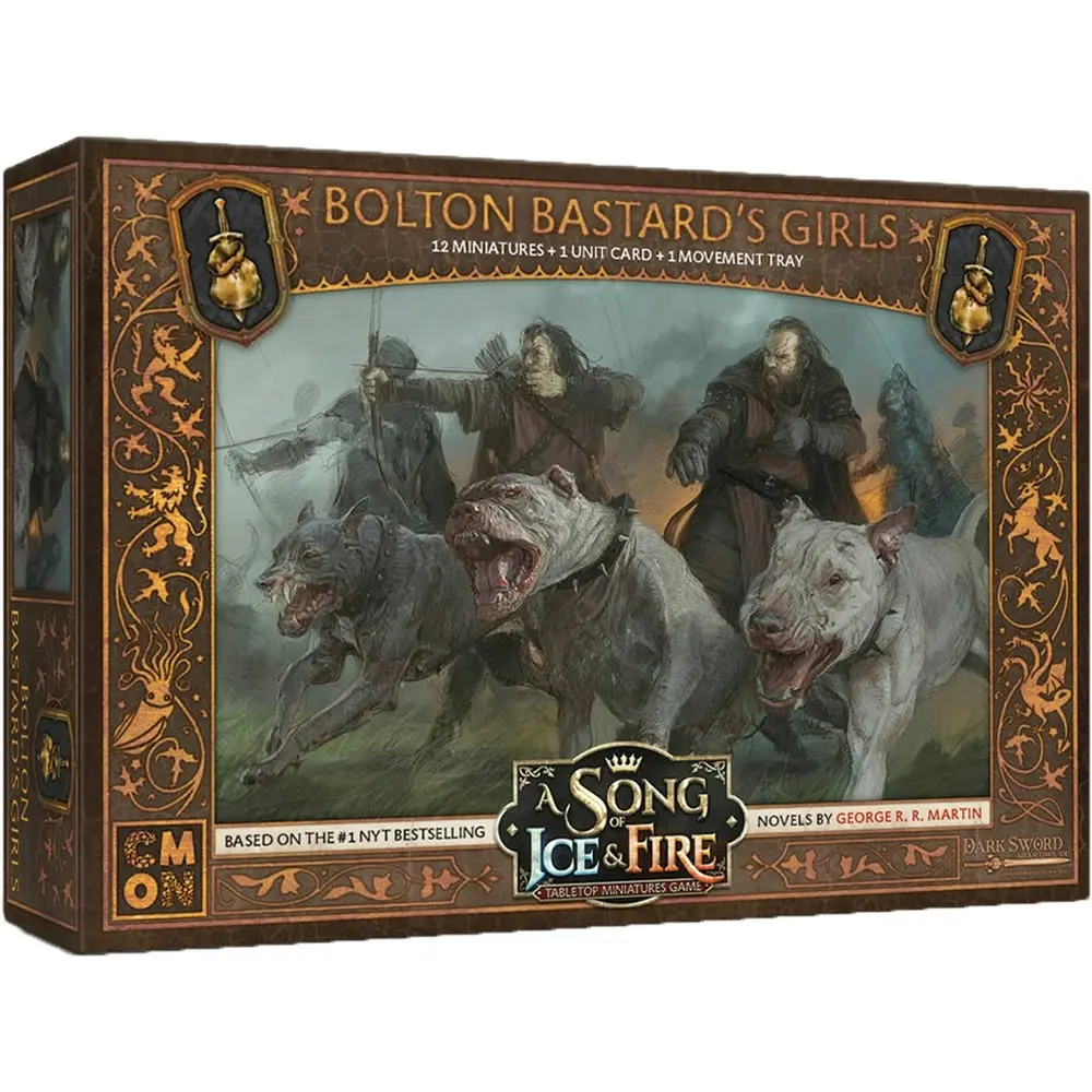 CMON A Song Of Ice & Fire Miniatures Game Figure Bolton Bastard's Girls 14y+