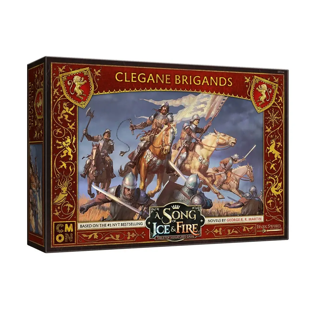 CMON A Song Of Ice & Fire Miniatures Game Figure House Clegane Brigands 14y+