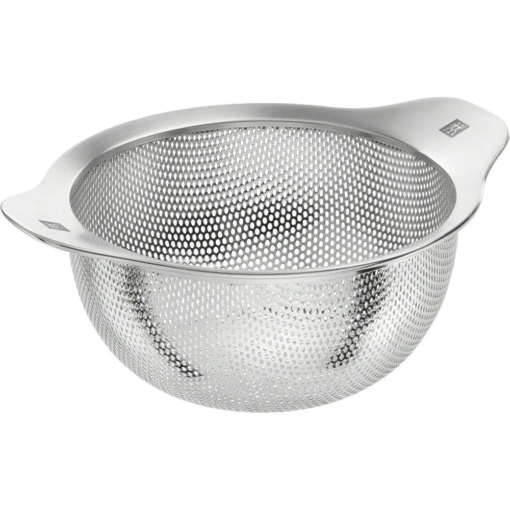 Zwilling Stainless Steel 16cm Colander Fruit/Vegetable Strainer w/ Handle Silver