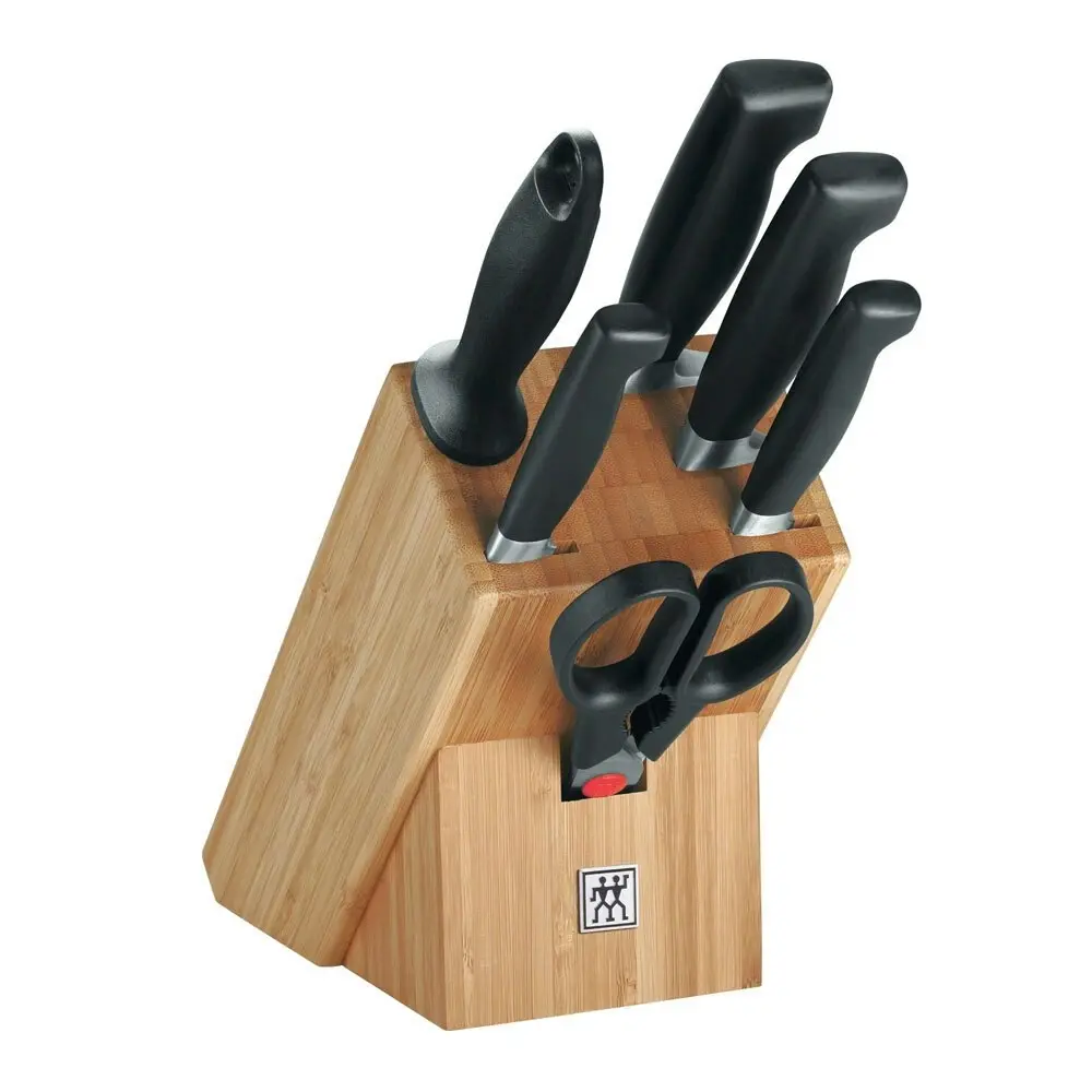 5pc Swilling Kitchen Cooking Knives and Knife Block Cooking Equipment Set Tools