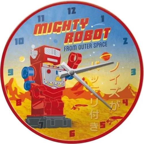 Nostalgic-Art 30cm Hanging Analogue Wall Clock Mighty Robot Home/Room Decor