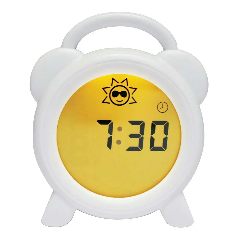 Babystudio Baby/Toddler Sleep Wake-up Trainer Timer Pattern & Night Light White