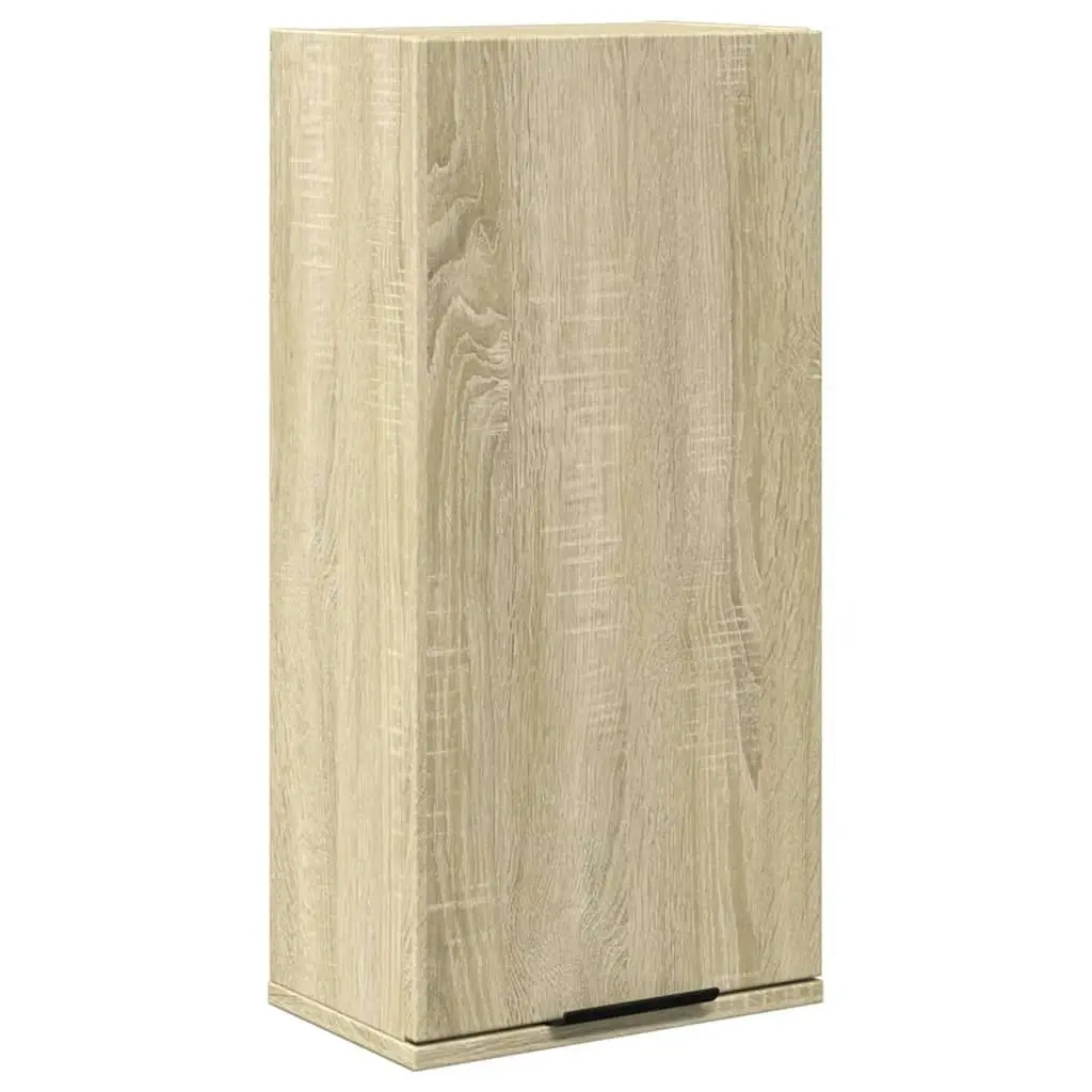 Wall-mounted Bathroom Cabinet Sonoma Oak 32x20x67 cm 849654