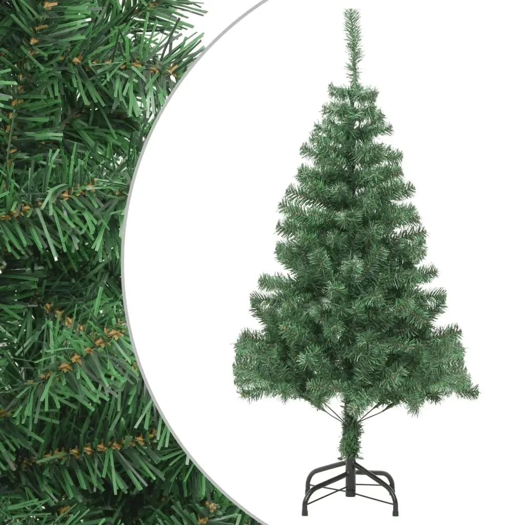 Artificial Christmas Tree with Steel Stand 210 cm 910 Branches 60176