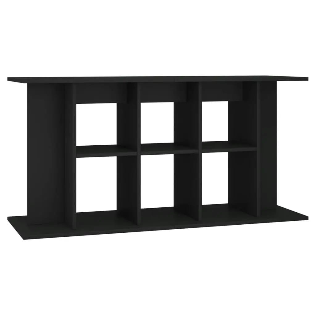 Aquarium Stand Black 120x40x60 cm Engineered Wood 833592