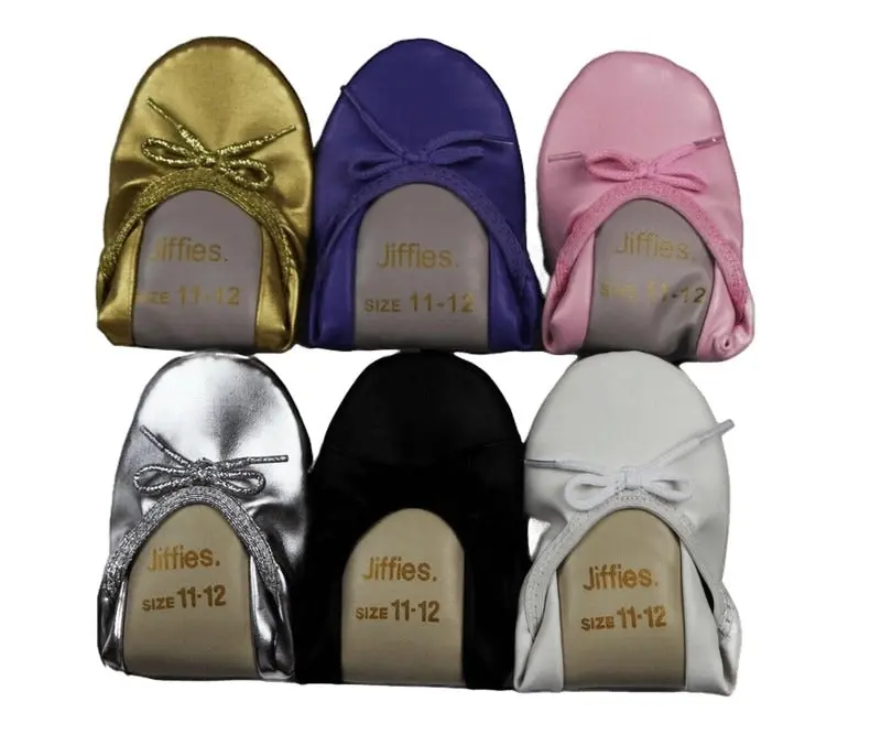 Grosby Girls Kids Jiffies Girl Ballet Dance Flat Slipper Shoes - All Colours