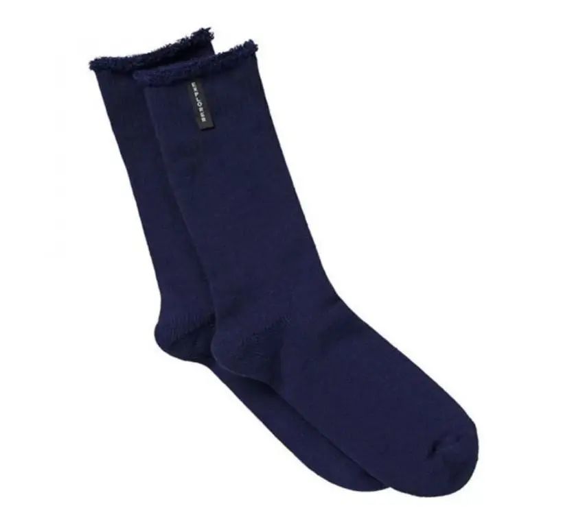 10 x Mens Bonds Explorer Original Crew Wool Blend Navy Socks