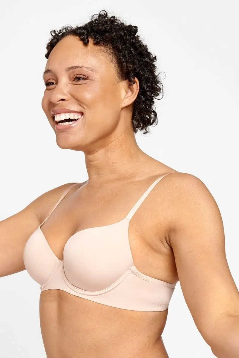 3 x Berlei Womens Truly You Balconette Bra Nude Yxdy