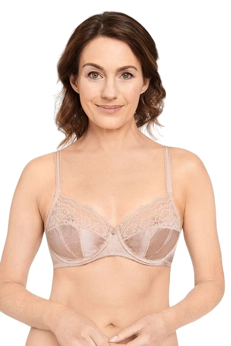 Berlei Classic Lace Non-Contour Underwire Bra Nude