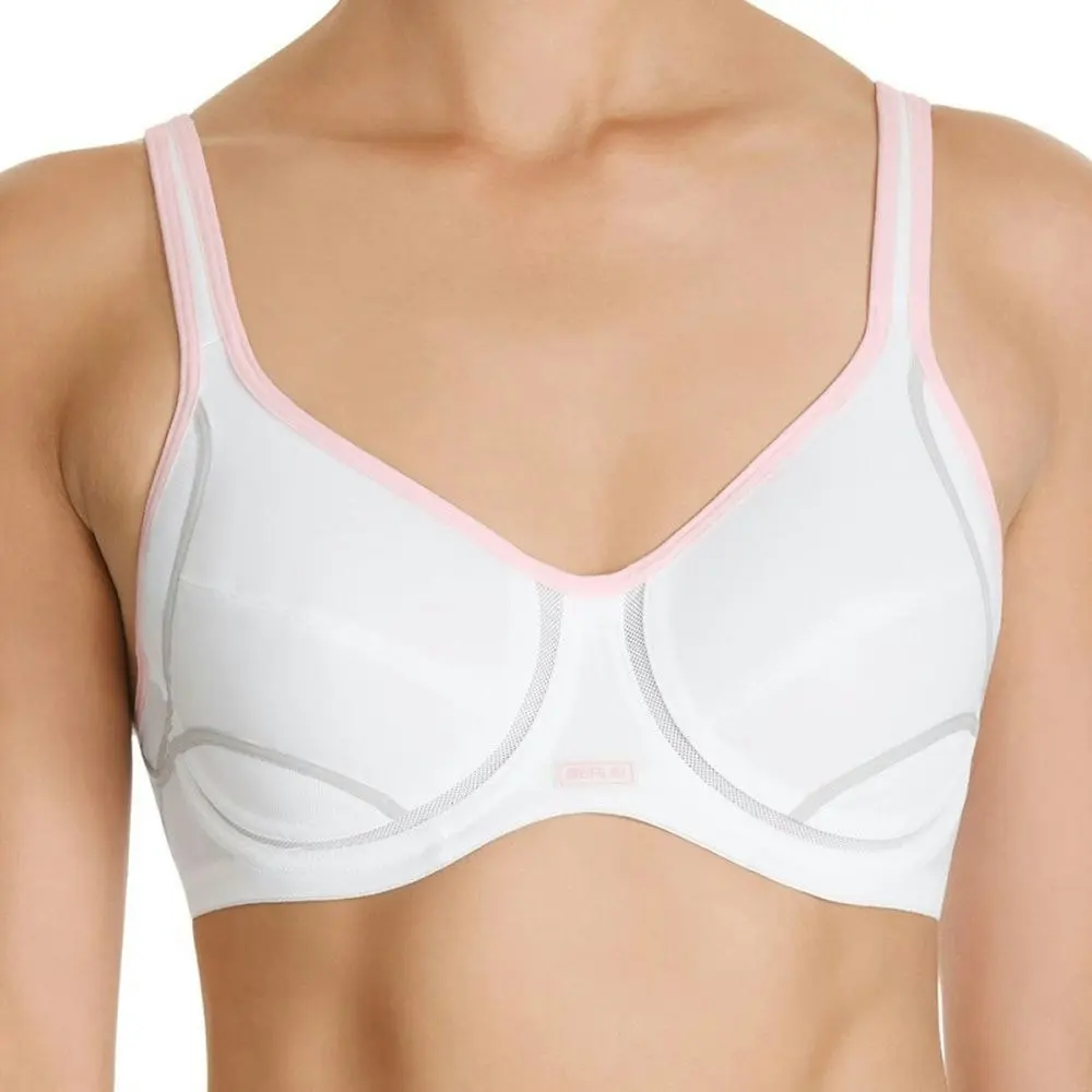 Berlei Electrify Bra Underwire Sports Womens Ladies Gym Size White