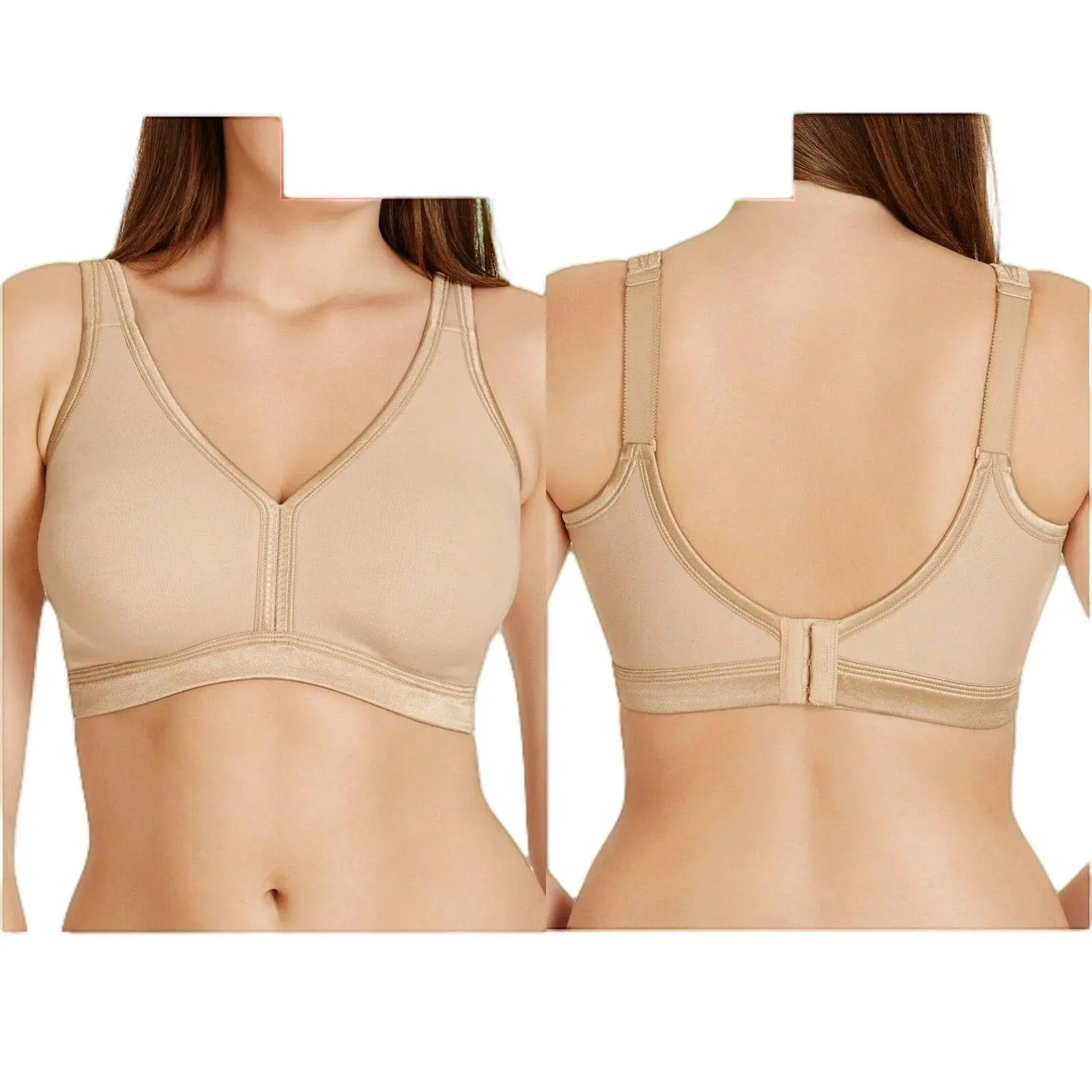 Berlei Body Wirefree Bra Nude Latte Wire Seam Free Plus Size