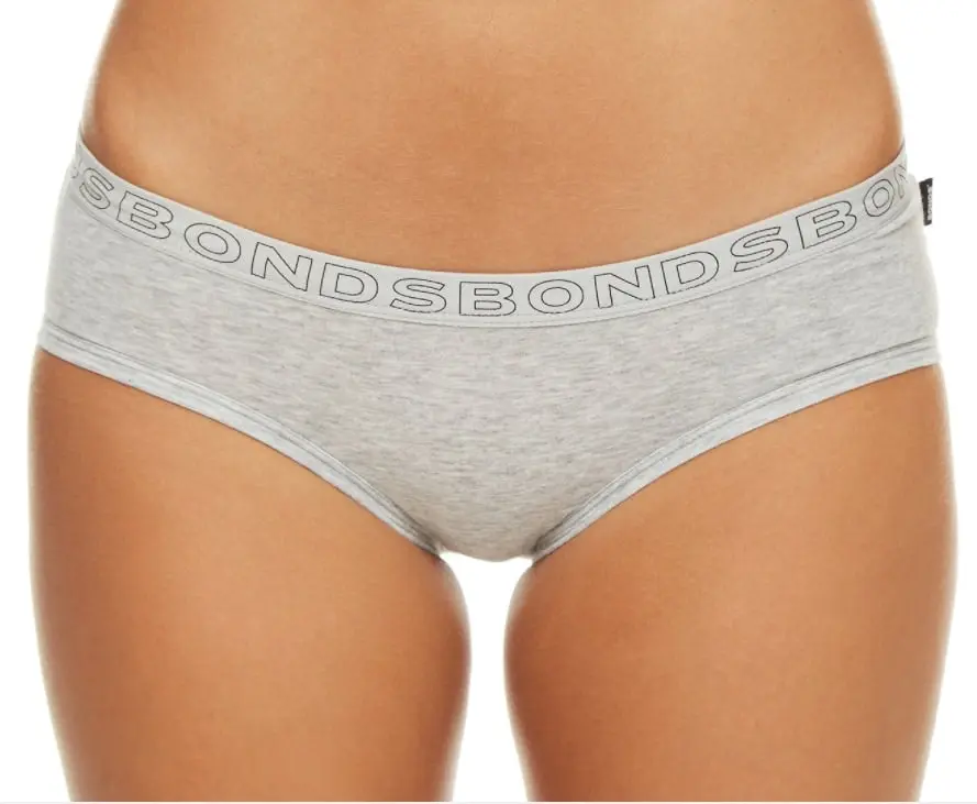 6 Pairs Bonds Hipster Boyleg Briefs Womens Underwear - Grey W1093s