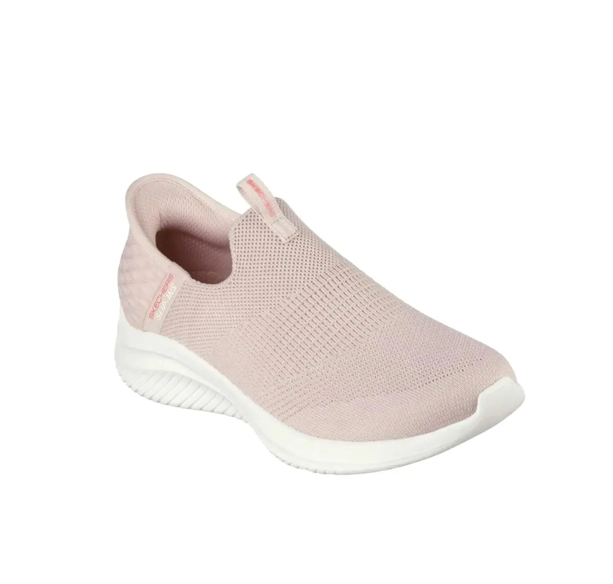 Womens Skechers Slip-Ins Ultra Flex 3.0 Cozy Streak Rose Athletic Shoes