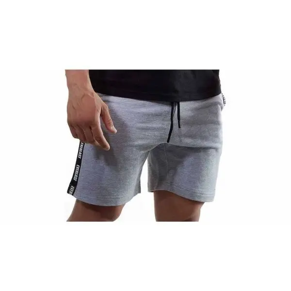 Everlast Men Black Loop Grey Shorts