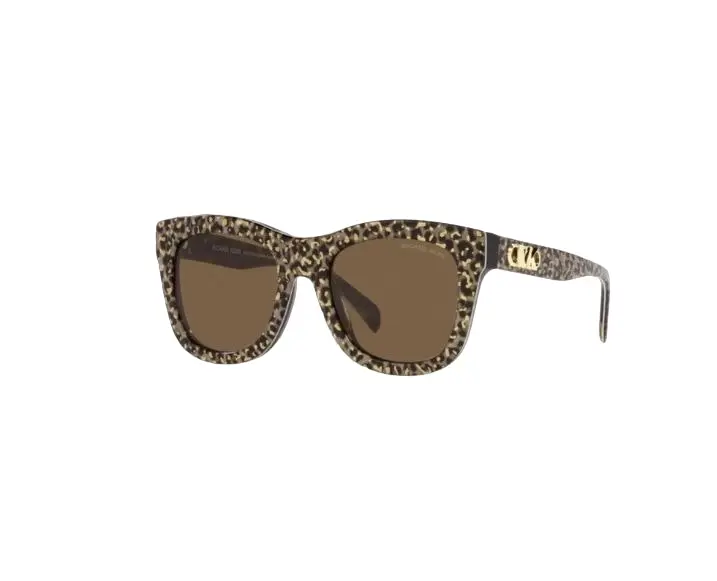 Womens Michael Kors Sunglasses Mk2193u Empire Square 4 Brown Cheetah Sunnies