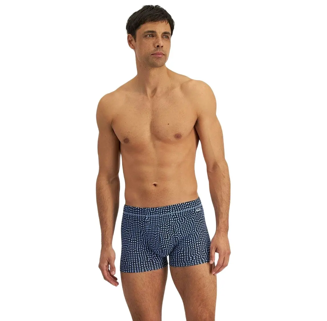 8 x Jockey Mens Skants Trunk Underwear Undies Spotted Black And Blue