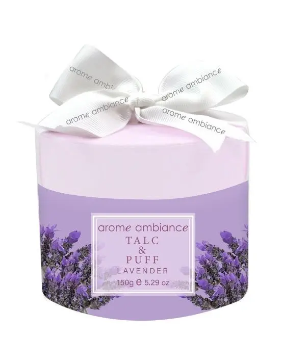 Arome Ambiance Nature Fresh Talc & Puff Lavender Gift Set