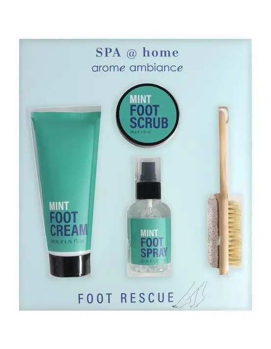 Arome Ambiance Spa at Home Foot Rescue Mint