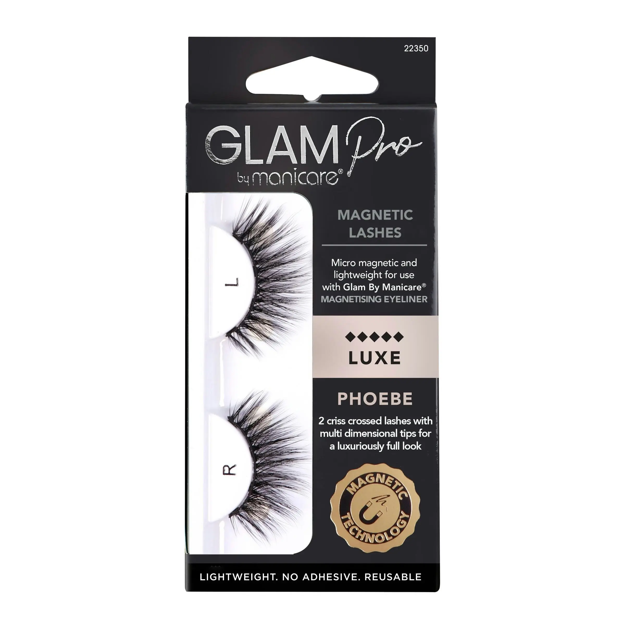 Glam by Manicare® Pro Phoebe Magnetic Lashes