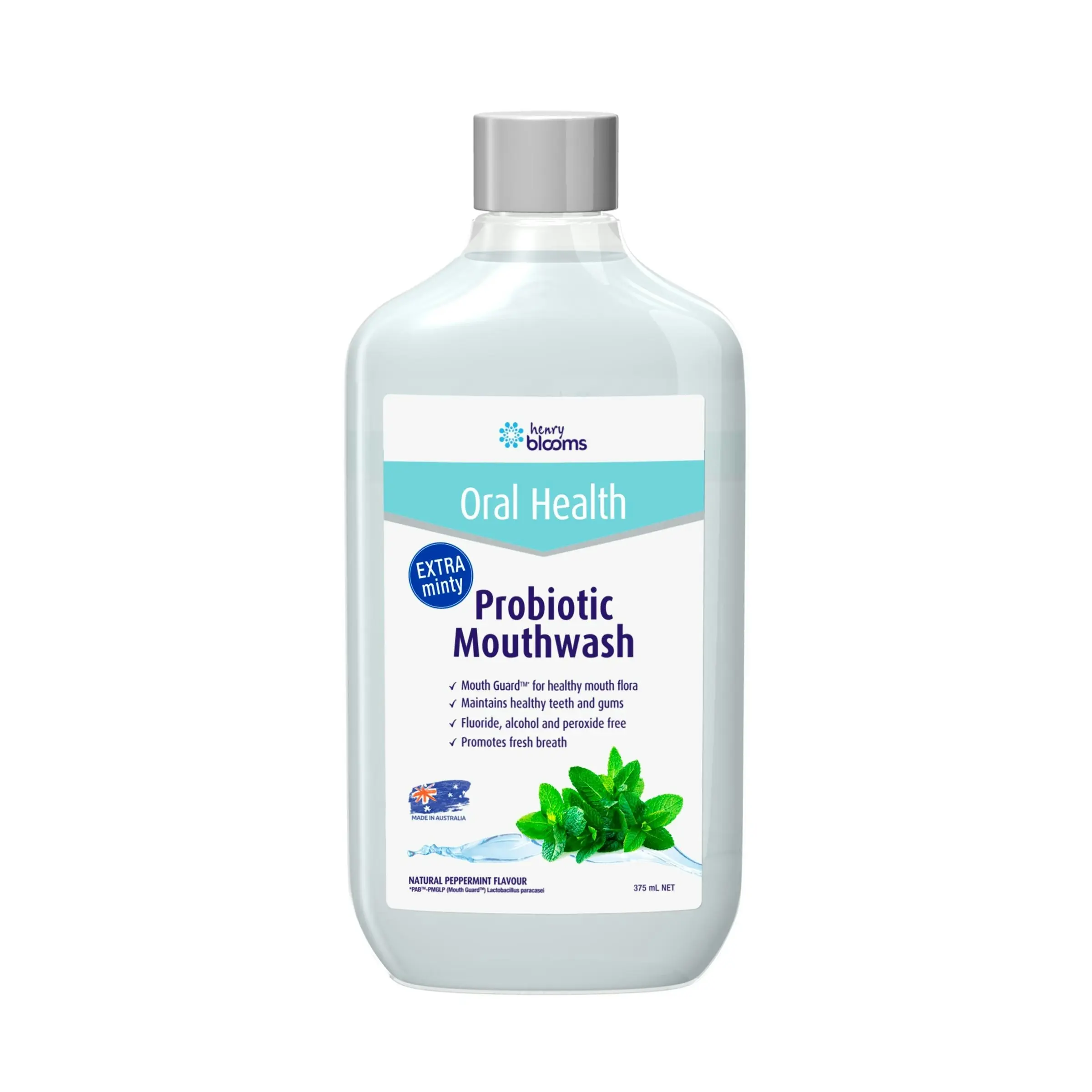 Henry Blooms Probiotic Mouthwash 375 mL