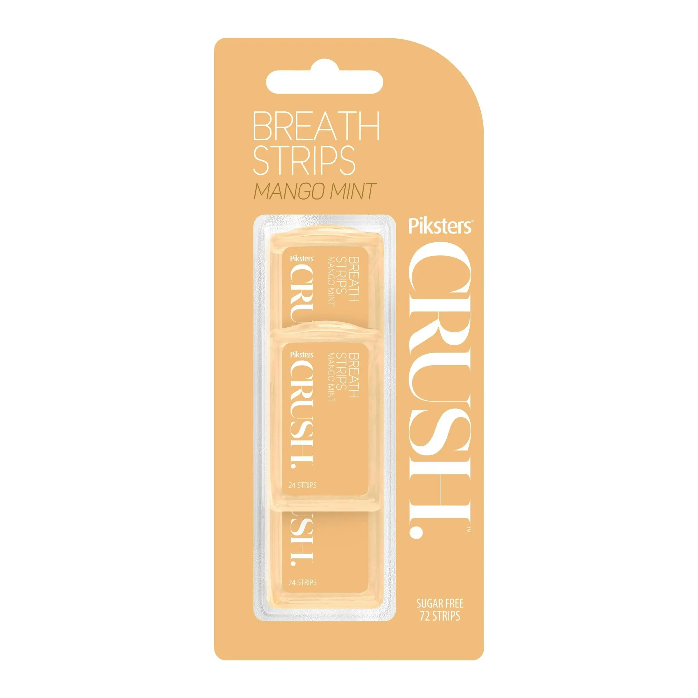 Piksters Crush Breath Strips Mango Mint 72 Pack