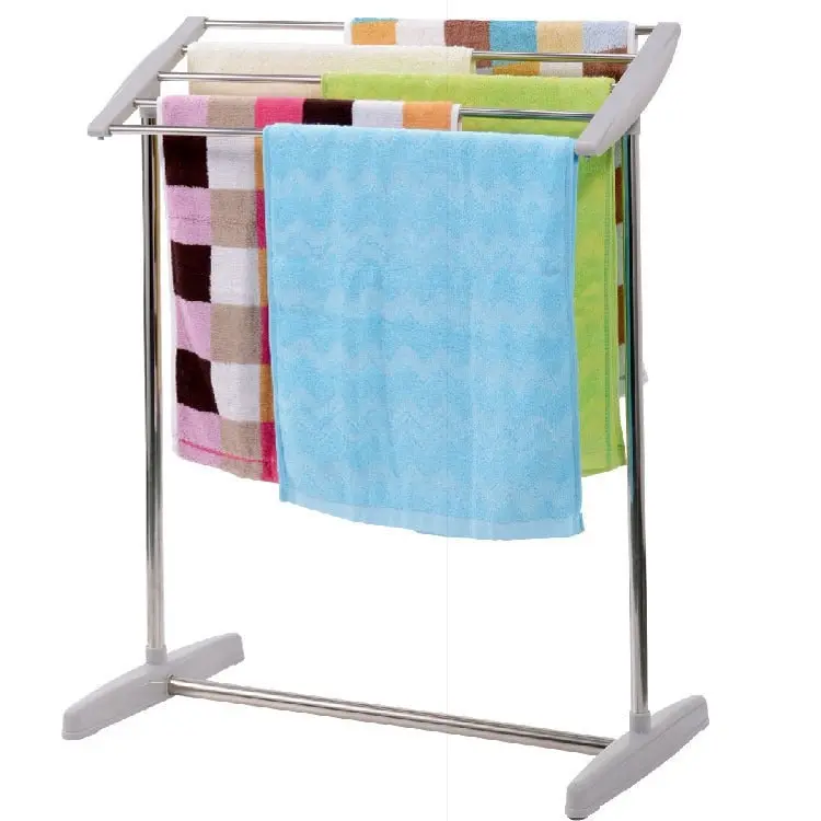 2-Tier Stainless Steel Clothes Airer Organizer Hanger Rack Towel Dryer\