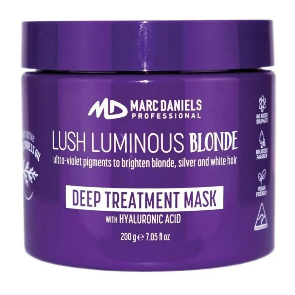 Marc Daniels Lush Luminous Blonde Deep Treatment Mask 200g