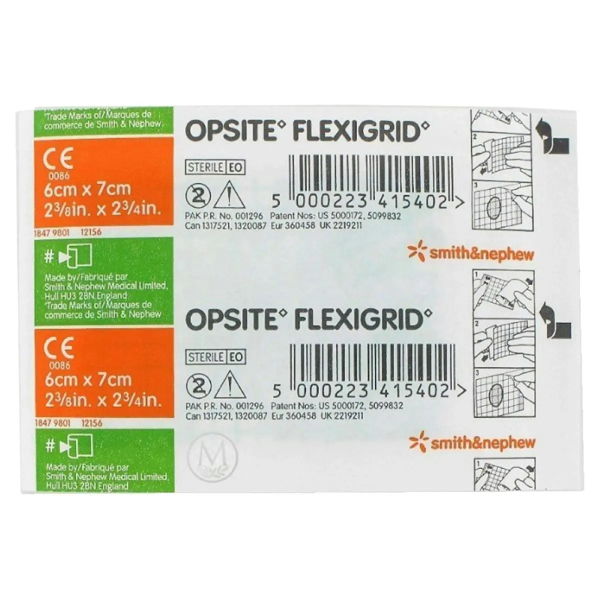 OPSITE Flexigrid 6X7Cm (single dressing)