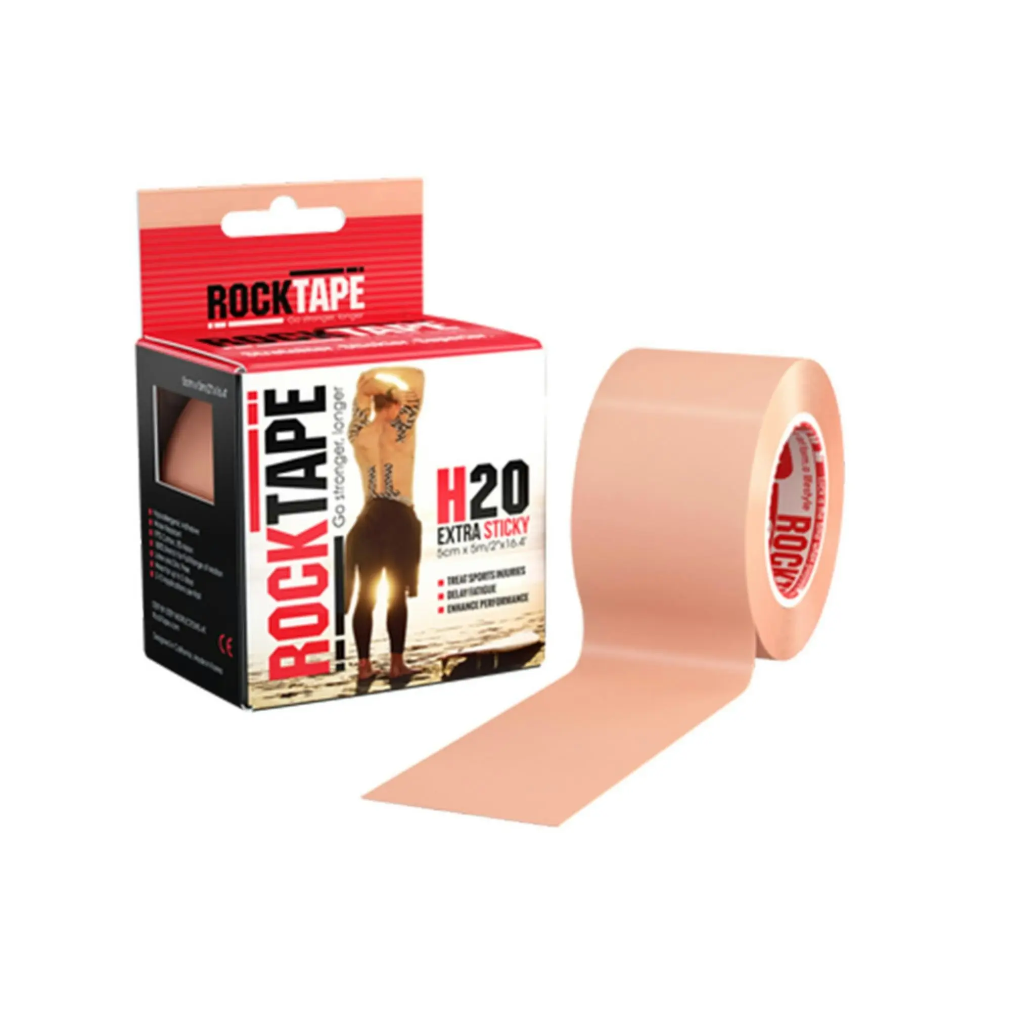 Rocktape Kinesiology Tape Beige 5cm x 5m