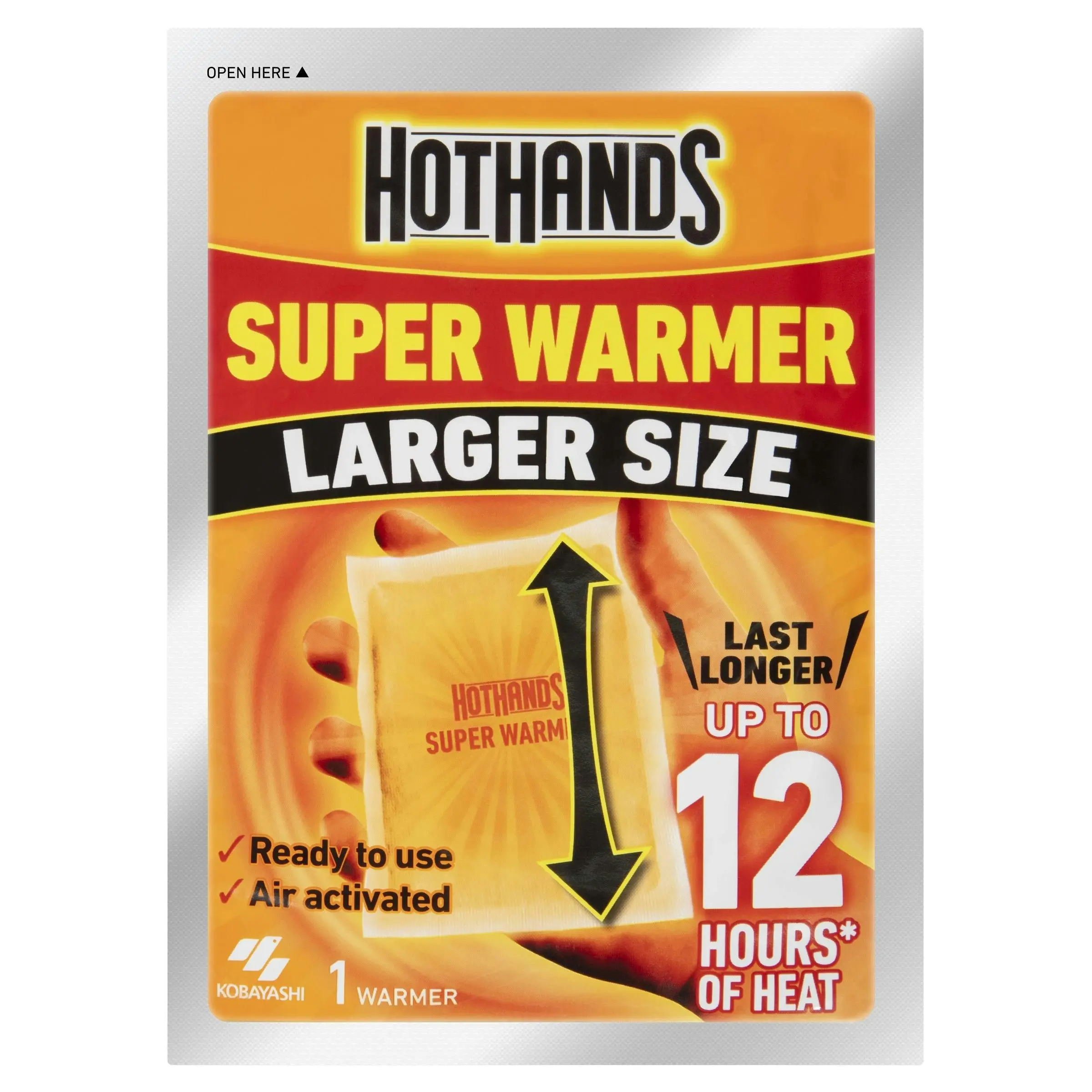 Hot Hands Body And Hand Super Warmer