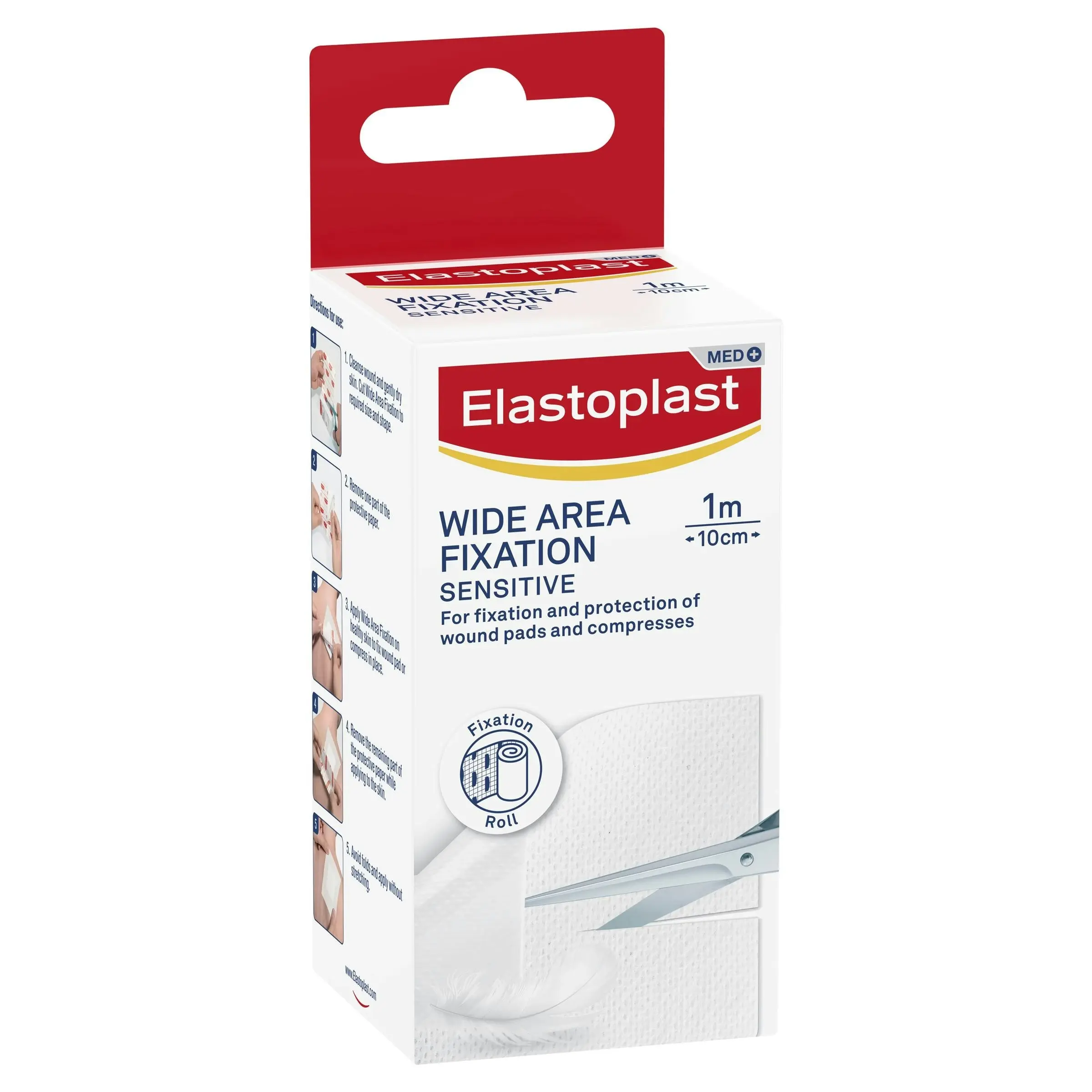 Elastoplast Sensitive Wide Area Fixation Tape 1m x 10cm