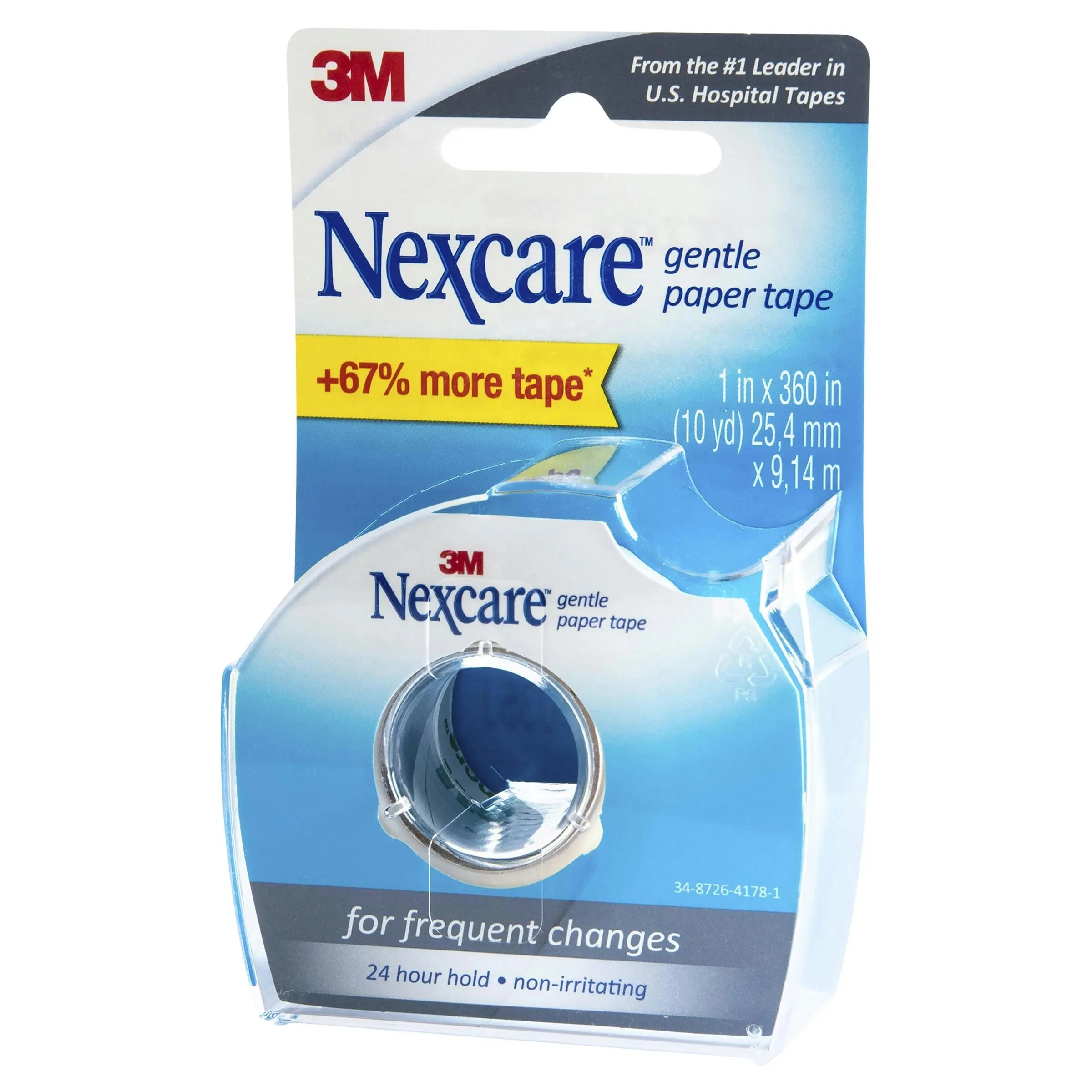 Nexcare Gentle Paper Tape Dispenser 25mm