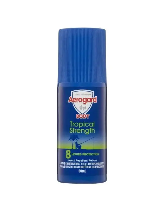 Aerogard Tropical Strength Insect Repellent Roll On 50ml