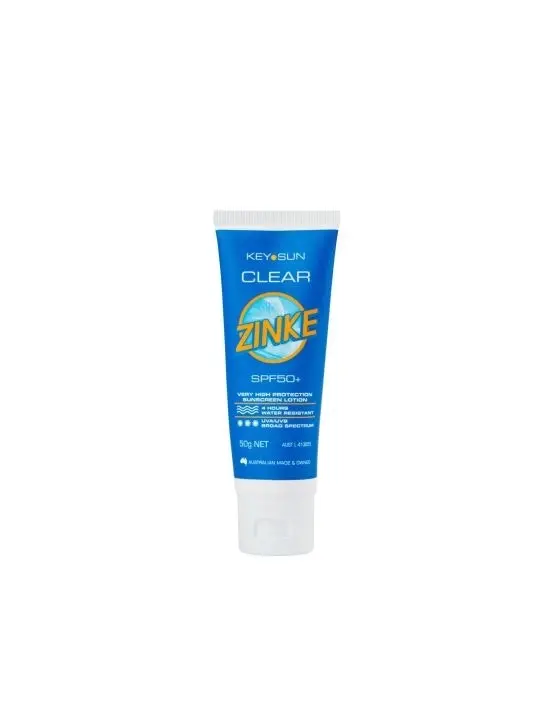 Key Sun Clear Zinke SPF 50+ 50g