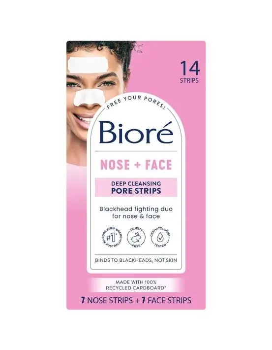 Biore Combo Deep Cleansing Pore Strips 14 Pack