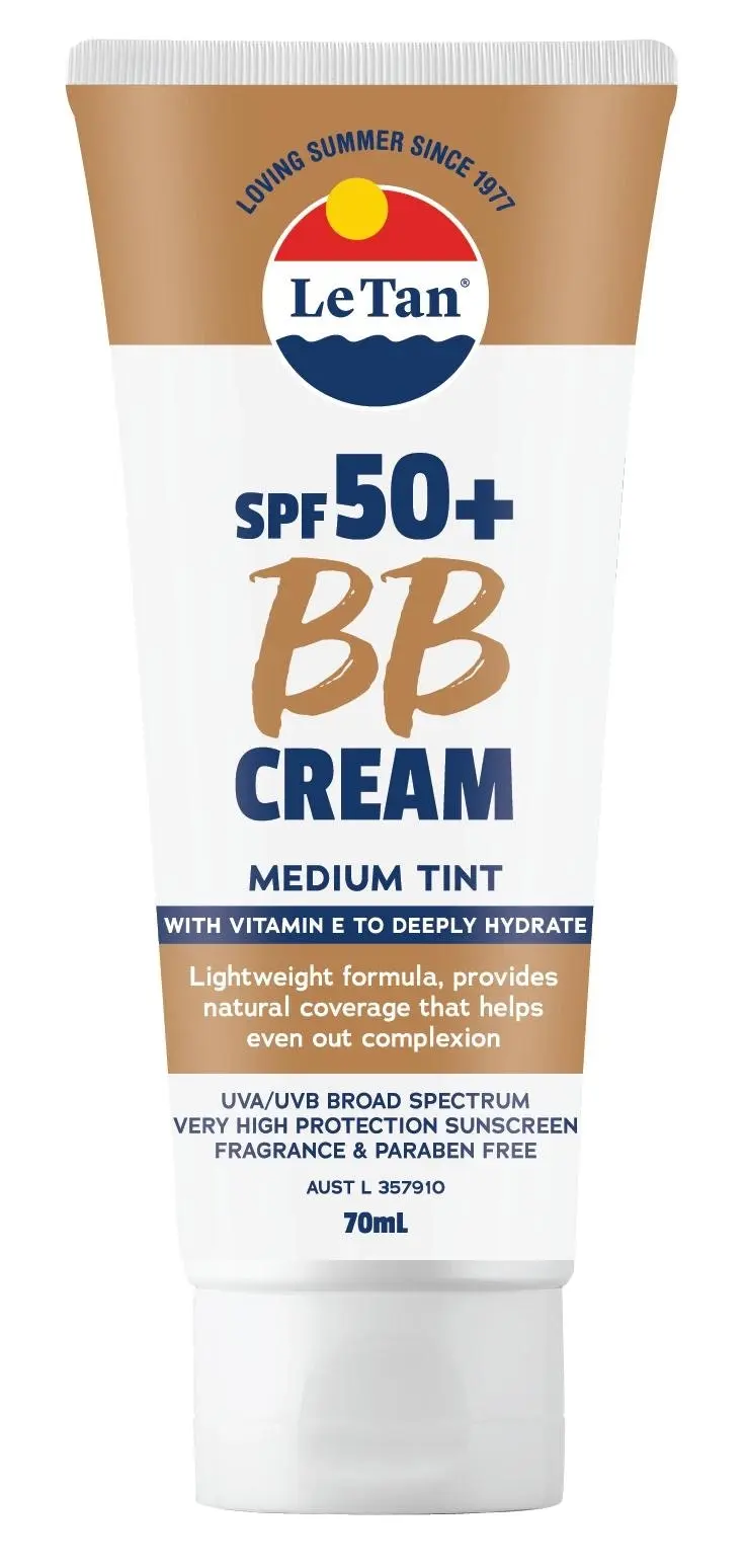 Le Tan SPF 50+ BB Face Tinted Cream Medium 70ml