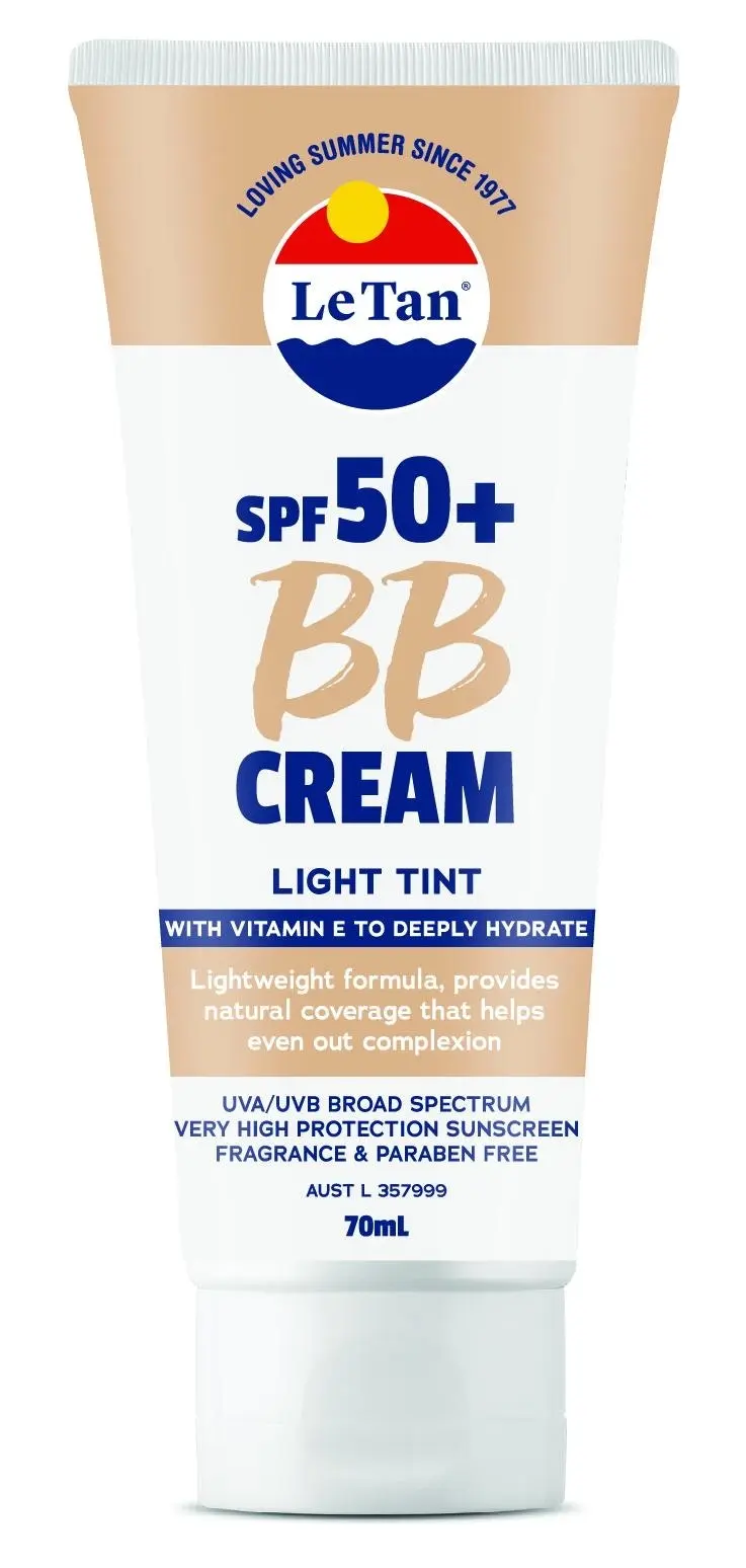 Le Tan SPF 50+ BB Face Tinted Cream Light 70ml