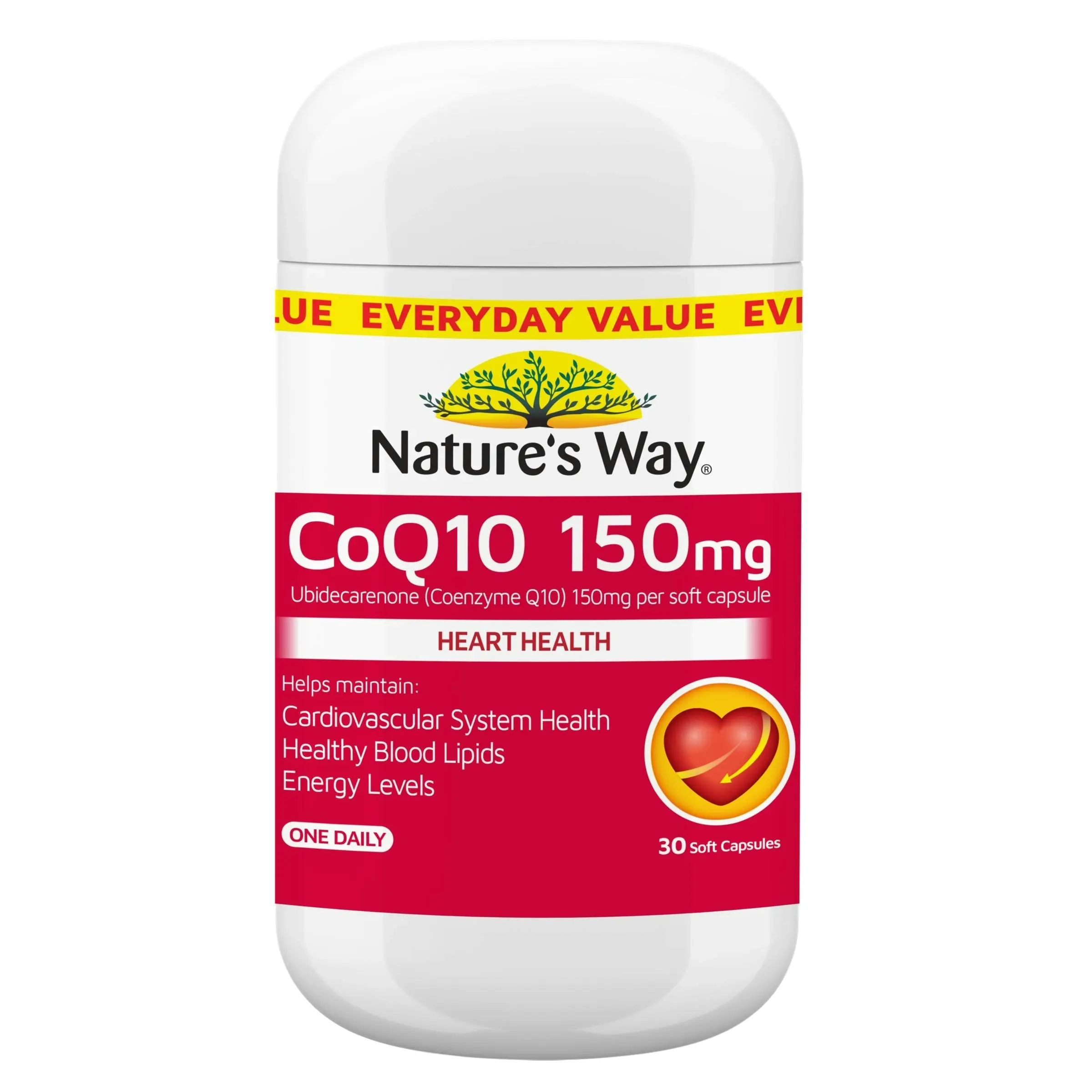 Nature's Way CoQ10 150mg 30s