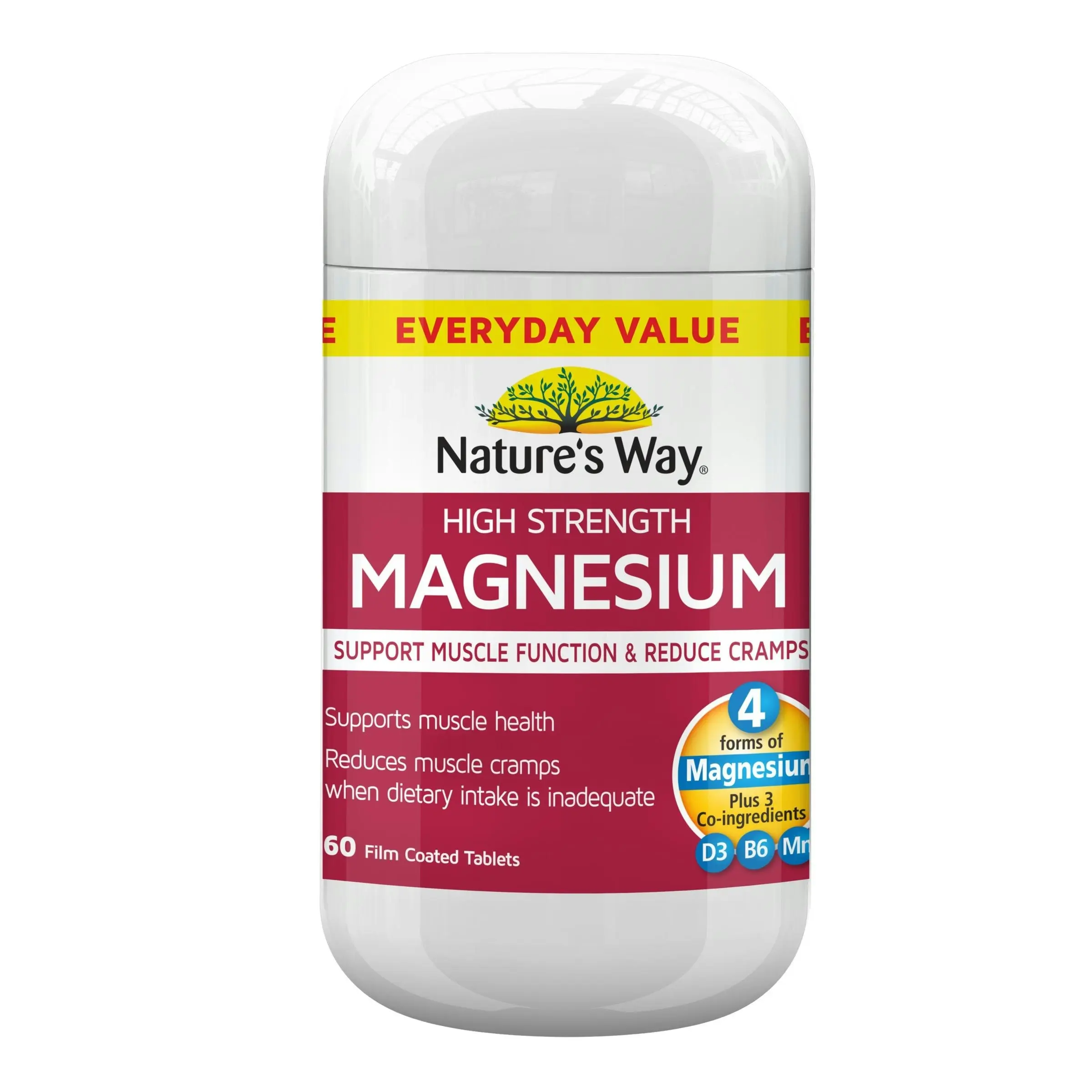 Nature's Way High Strength Magnesium 60'S