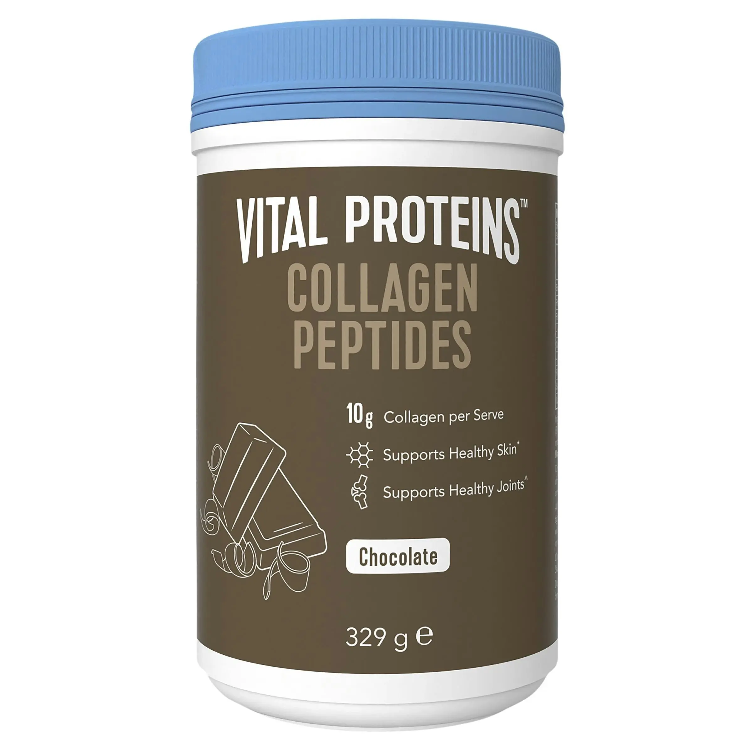 Vital Protein Collagen Peptides Chocolate 329g