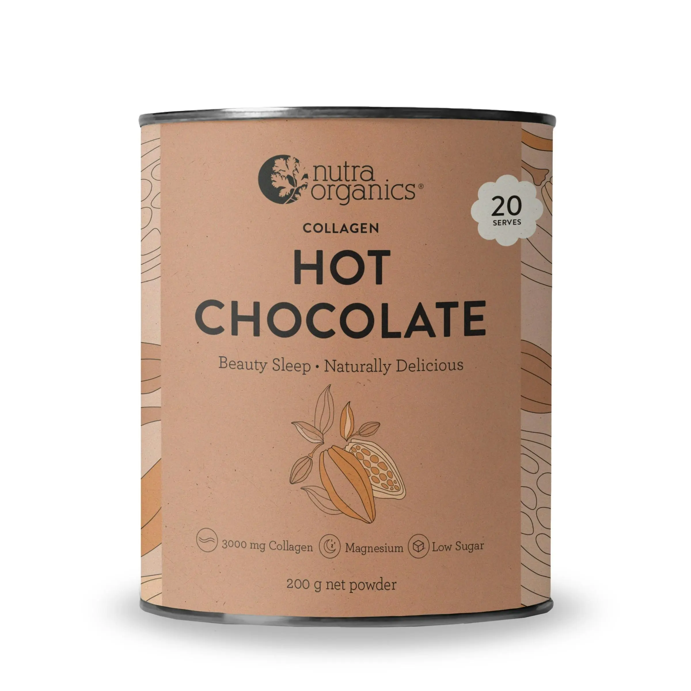 Nutra Organics Beauty Sleep Hot Chocolate 200g