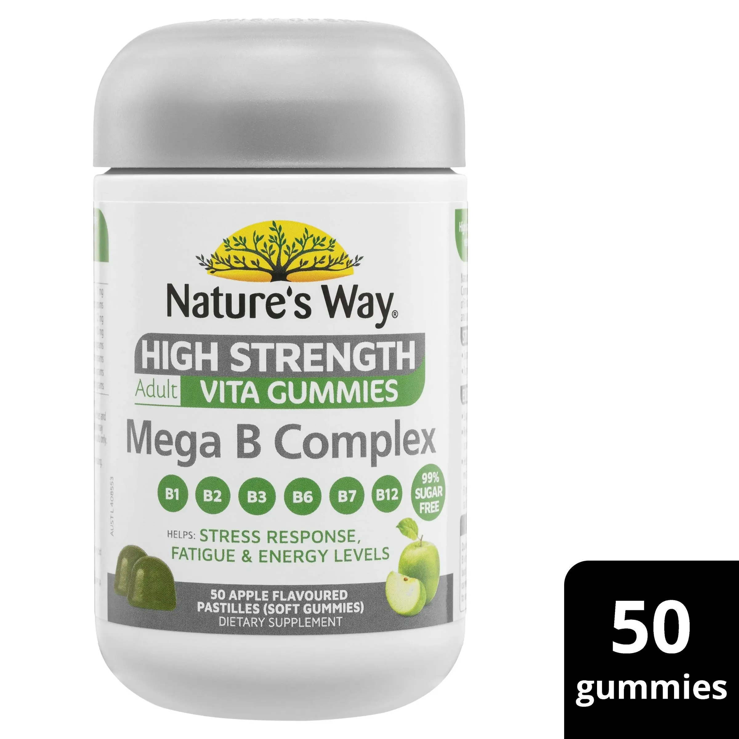 Nature's Way Adult Vita Gummies High Strength Mega B Complex 150 Gummies