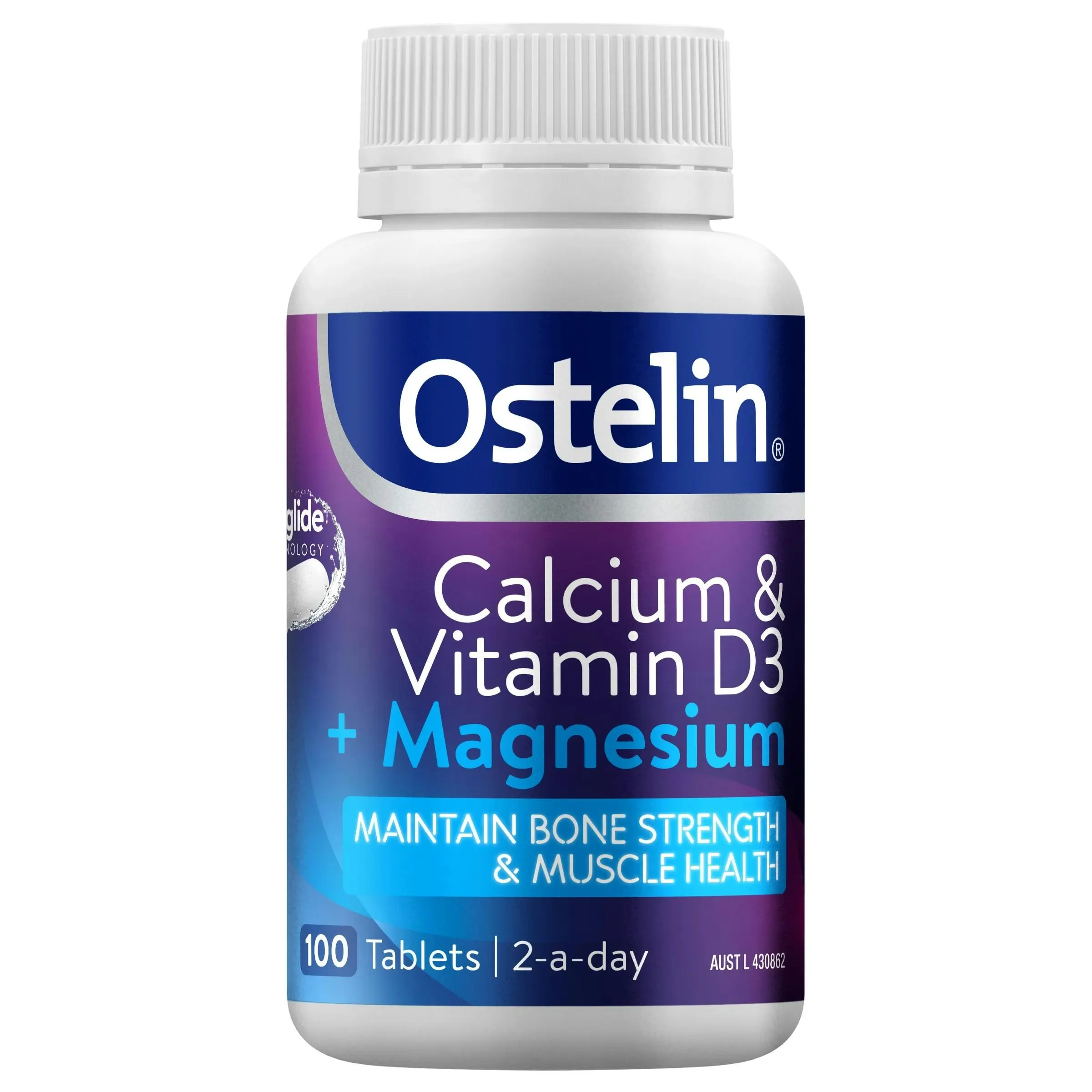 Ostelin Calicium & Vitamin D3 + Magnesium 100 Tablets