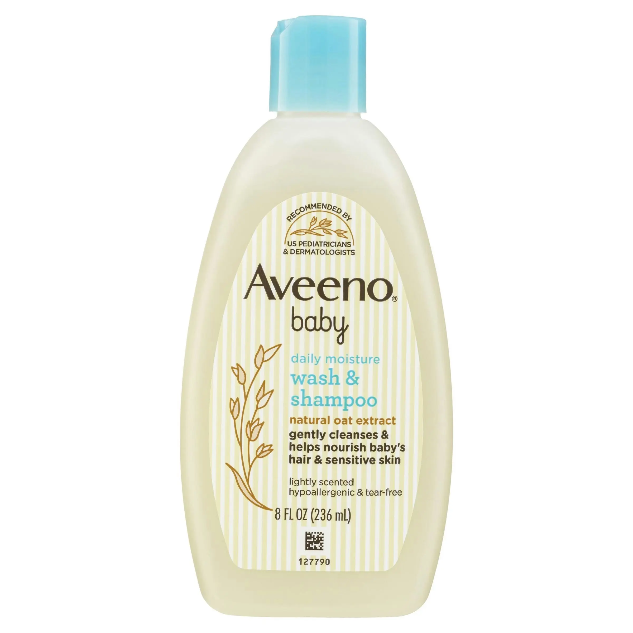 Aveeno Baby Wash & Shampoo Lightly Scented 236mL