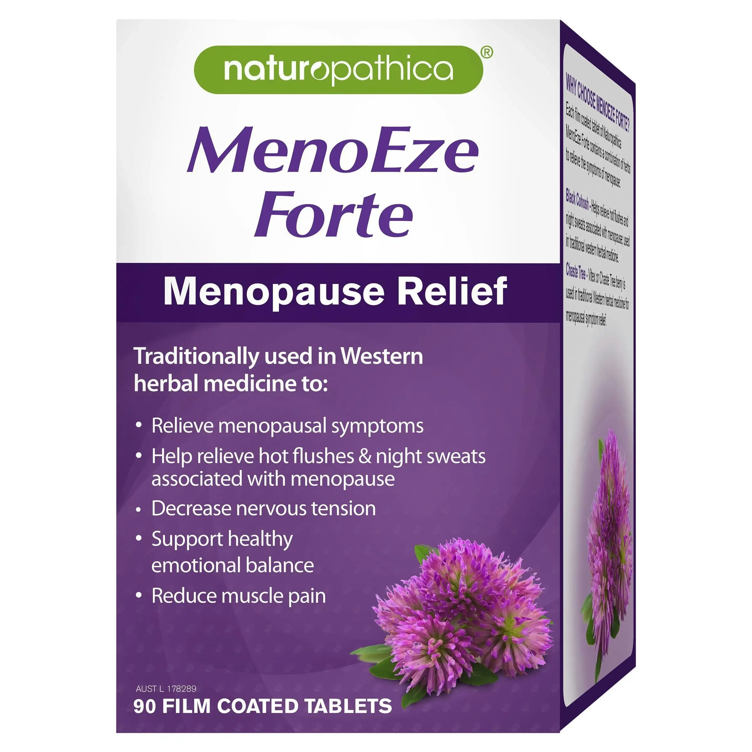 Naturopathica MenoEze Forte Tablets 90