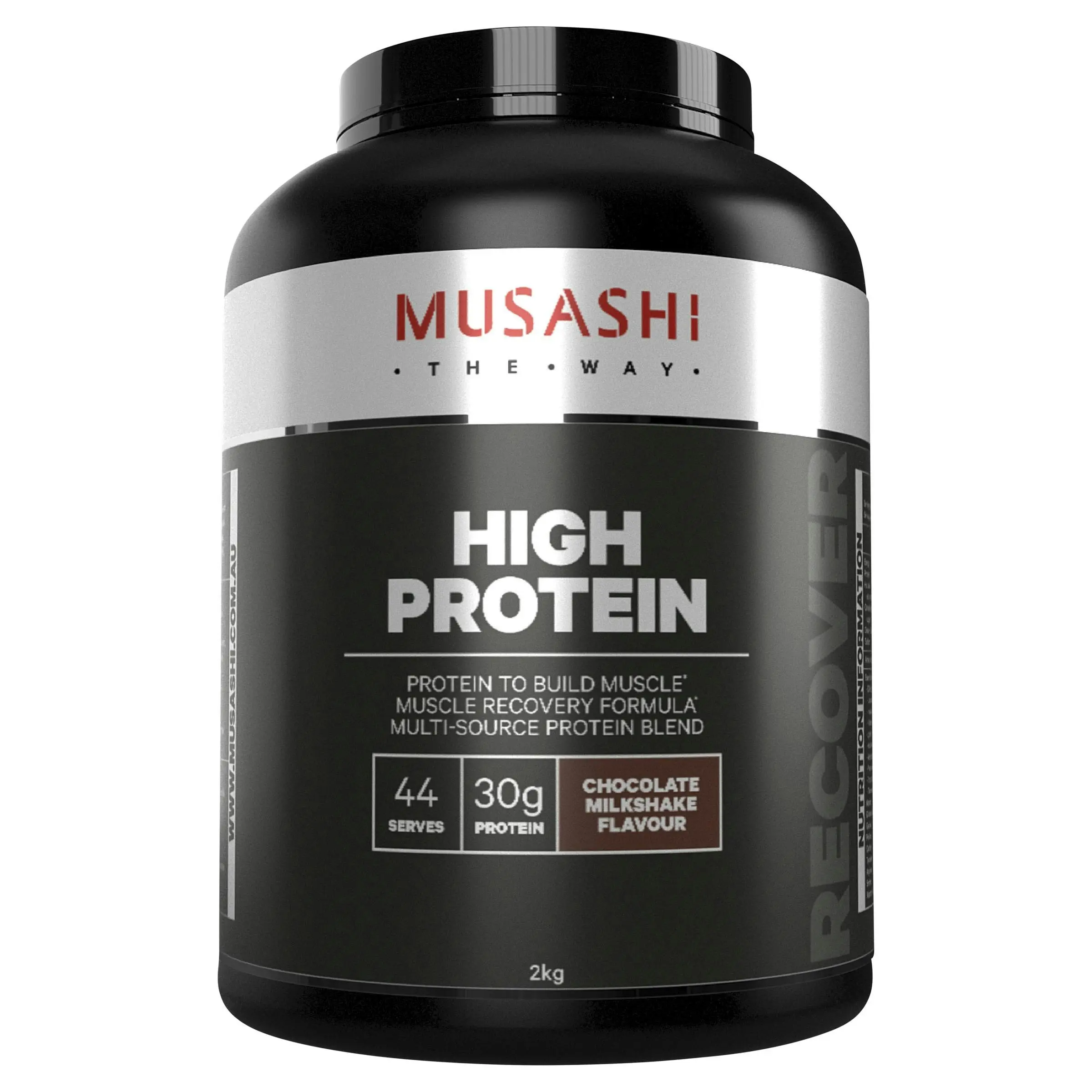 Musashi High Protein Powder Chocolate Milkshake 2kg