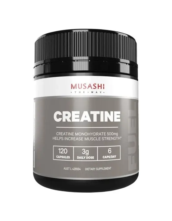 Musashi Creatine 120 Capsules