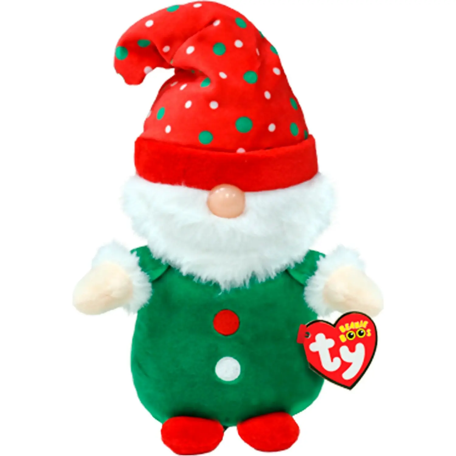 Ty Beanie Boos - Gnolan Green Gnome Small 15cm