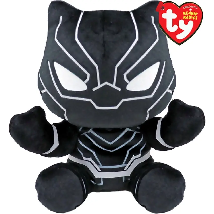 Ty BEANIE BABIES - Black Panther From Marvel 20cm